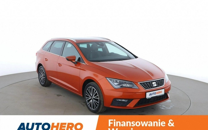 Seat Leon cena 69600 przebieg: 145726, rok produkcji 2018 z Różan małe 562